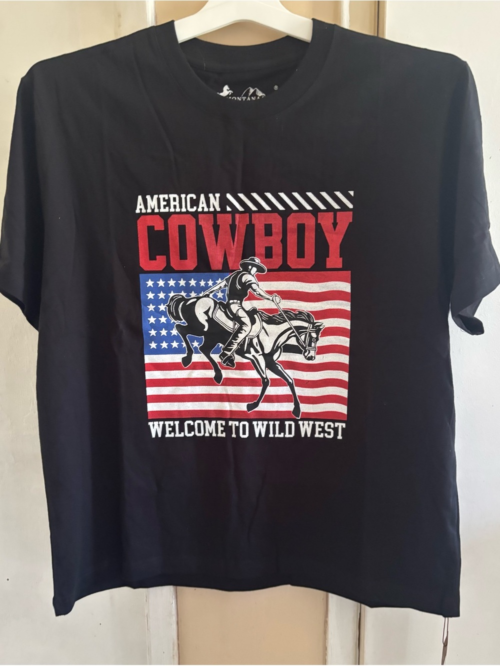 Montana West 250thPatriotic Unisex American Flag Tee. Unisex XL